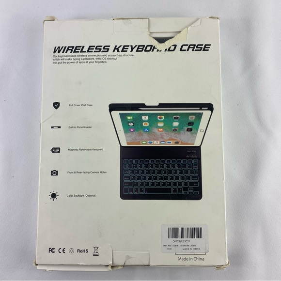 NEW Wireless Keyboard Case IPad Pro 11 in - Picture 6 of 7